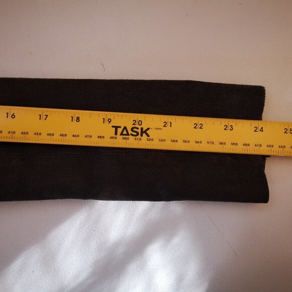 Danier Leather Ladies Dark Brown Full Zip with Toggle Buttons Coat - Picture 13 of 14